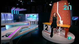 La 2 Noticias, hoy y antes. 